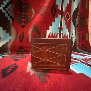 Handcrafted, leather wallet